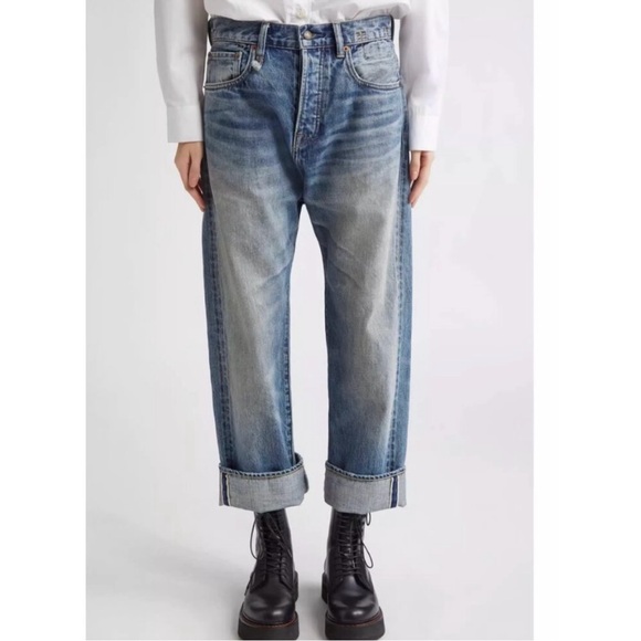 [R13] Tailored Drop Cuffed Estin Selvedge Jeans Special Edition - Picture 2 of 9